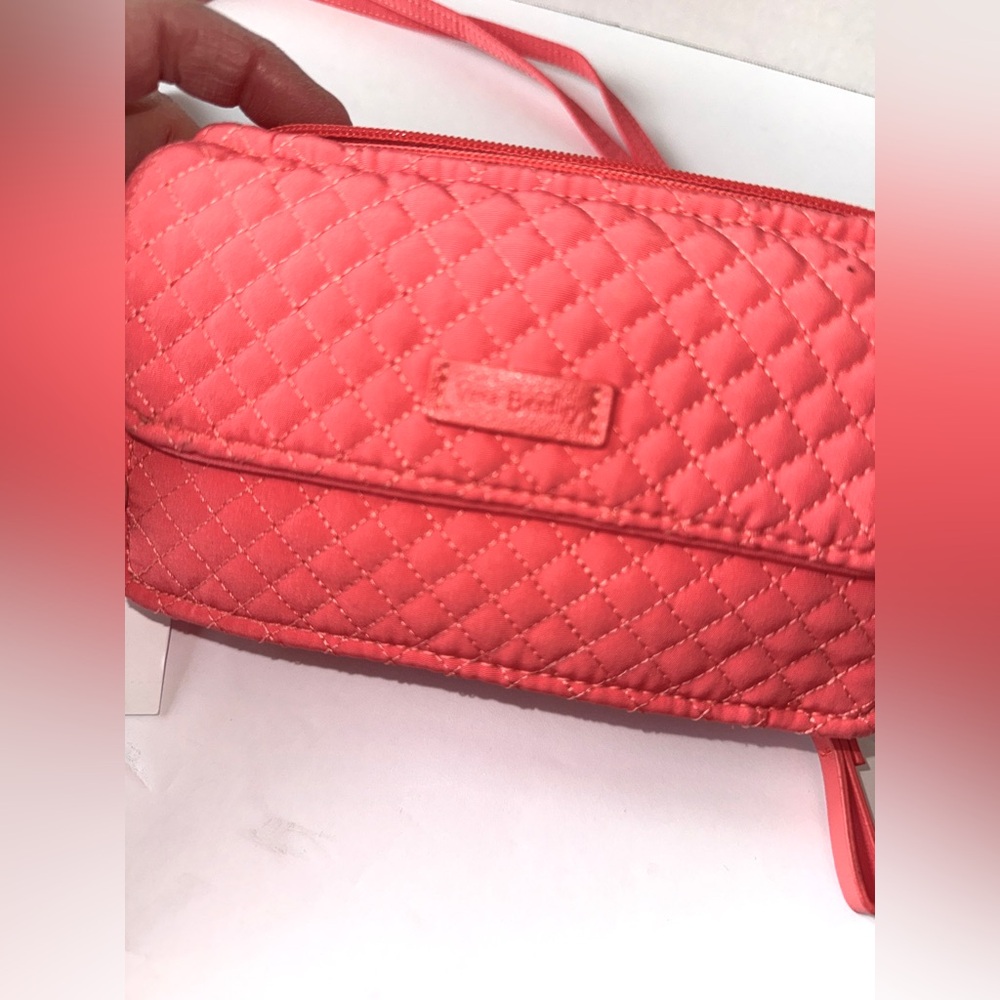Vera Bradley Coral Quilted Crossbody Bag - NWT
